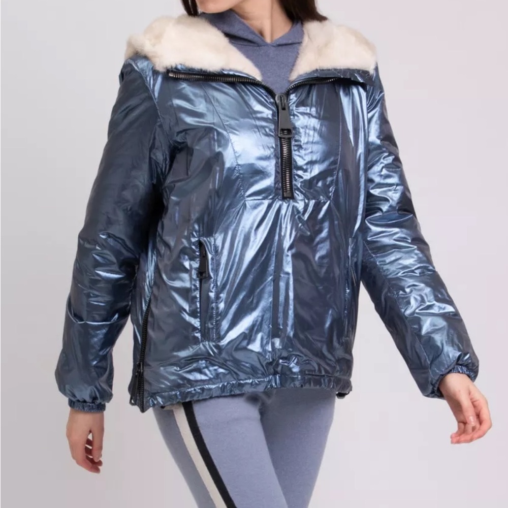RRP$5600 AUTHIER SKI Anorak
Jacket IT46 US10 M Genuine Mink Fur
Lining Pullower - Picture 4 of 9